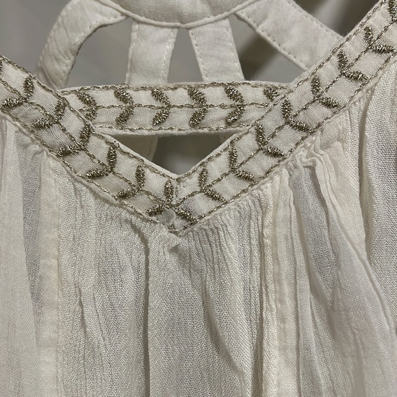 Anthropologie - Vanessa Virginia, cutwork gauze tank - Picture 6 of 14